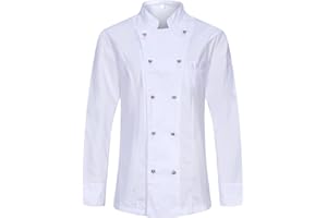 MISEMIYA - Giacca Cuoco Uomo - Giacca Cucina Uomo - Divisa Ristorante 8423