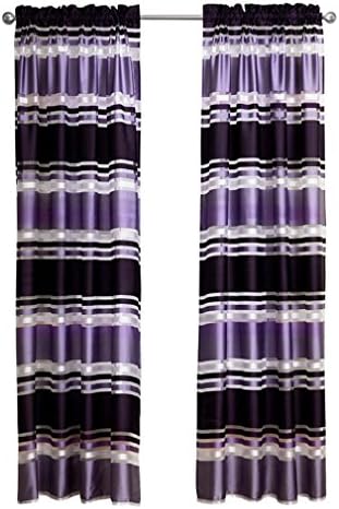 TSJT Blackout Pencil Pleat Window Curtains - Blackout Curtain Panels Thermal Insulated Super Soft Solid Short Drapery Blinds for Bedroom & Nursery Room, Set of 2 , 140*220cm