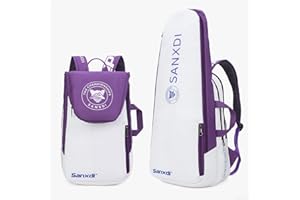 RANRAO Tennis Bag Backpack Large Tennis Backpack, Tennis Paddle Backpack Squash Badminton Rackets Bag Racquet Carrying Handbag