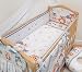 5 Pcs Baby Nursery All Round Bumper Set, 120x60cm 360cm long, Bedding Suits Cot - Pattern 6