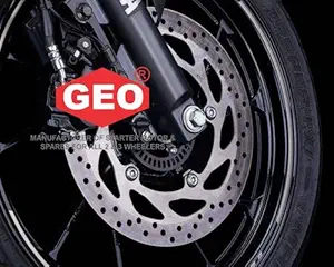 GEO Front Brake Disc Plate Compatible for Yamaha R15 V3 FZ 25/ FZ 250 / FZ250/ MT-15