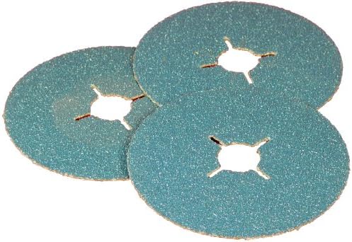 Abracs 125 x 22mm x 60g Zirconium Fibre Disc (25 Pieces)