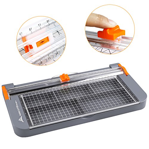 Cobee 5pcs Ersatzklingen Replacement Blade für A4 Schneidemaschine Paper Cutter Tragbar Schneidegerät - 6