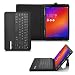Produktbild iBetter ASUS ZenPad 3S 10 Tastatur Hülle Kabellose Tastatur Keyboard Case Cover für ASUS ZenPad 3S 10 9.7 Zoll Tablet-PC,mit Standfunction,QWERTZ-Layout Tastatur,Abnehmbare Tastatur, Schwarz