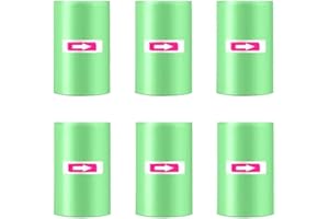 EINESIN Worki na śmieci, rozmiar: 30 x 25 cm, 120 szt., 6 rolek