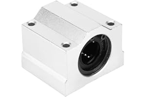 YANMIS Slide Block, SC30UU 30mm Linear Motion Ball Bearing Slide Block Aluminum Alloy CNC Linear Unit Linear Rail Guide Slide 77 * 70 * 58mm