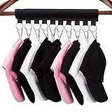 LUTER Perchero Cap Hat Rack Organizer con 10 Clips de Acero Inoxidable para...