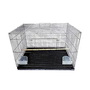 TAIYO PLUSS DISCOVERY? Birds Cage, Size: (60X42X39 cm) (LXWXH), Best for Lovebirds, Parakeet, Budgies, Finches, Cockatiel, Suitable for Small & Medium Size Birds, Model No: 600#, (Color May Vary)
