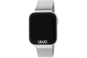LIU JO JEANS Liu Jo - SWLJ001 - Smartwatch in alluminio e plastica da donna, con cinturino