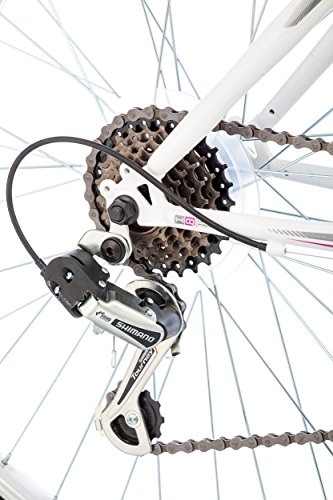 26 Zoll Bikesport ADVENTURE Mädchenfahrrad Damen Mountainbike RH 41 cm, Shimano 18 Gang - 7