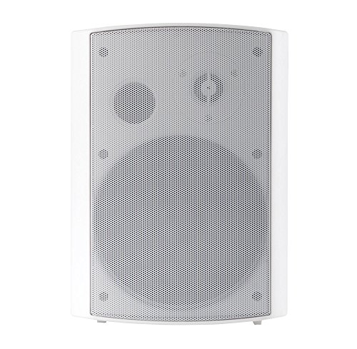 Pronomic USP-540 WH Paar HiFi Wandlautsprecher (2-Wege Boxen, Indoor/Outdoor, 5,25