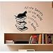 Produktbild Buch Zitate Kunst Wandtattoo Vinyl Aufkleber Für Kinderzimmer Lesen Shop Bibliothek Wandbild Schlafzimmer Wohnzimmer Wohnkultur Poster 57X67 Cm