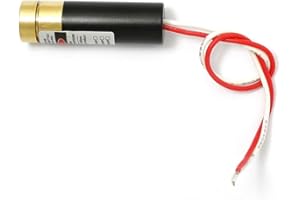 Q-BAIHE 20mw 405nm Violet/Blau Fokussierbares, einstellbares Laserpunktmodul