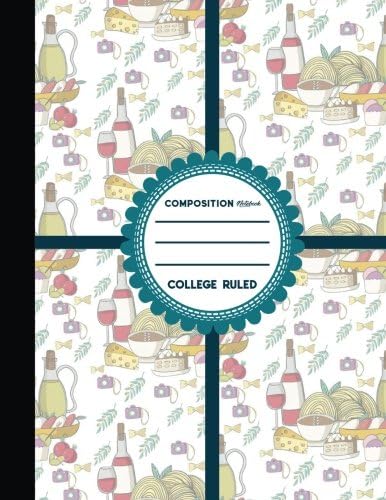 Composition Notebook: College Ruled: Composition Notebook Lined, Journal Lined Paper, Writing Journal For Boys, Cute Rome Cover, 8.5" x 11", 200 ... 97 (Composition Notebooks: College Ruled)