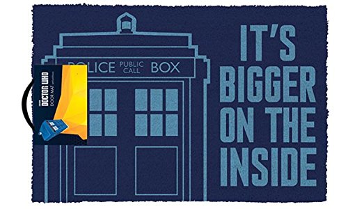 Doctor who tardis felpudo