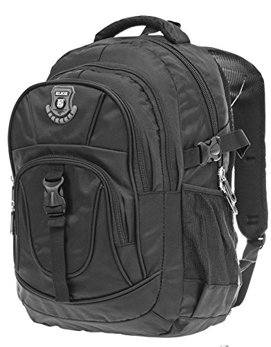Preisvergleich Produktbild Rucksack Schulrucksack Freizeitrucksack City Schulrucksack Rucksack Schulranzen Schultasche Schule (schwarz)