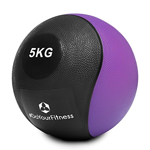 Medizinball »Medical« / 1kg 2kg 3kg 4kg 5kg 6kg 7kg 8kg 9kg 10kg / Fitnessball / Gewichtsball / Leichte bis sehr schwere Gymnastikbälle in professioneller Studio-Qualität aus rutschfesten PVC / erhältlich in unterschiedlichen Farbcodierung - 2
