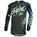 Produktbild O'Neal Element Villain Motocross Kinder Jersey MTB Mountain Bike Trikot Enduro MX FR DH Kids, 002E-9-Youth, Farbe Grau, Größe S