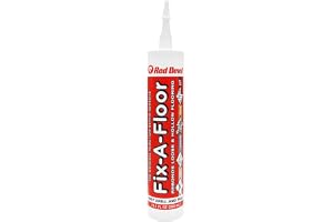 Fix-A-Floor Fix010 Extra Styrka Bindning Lim, Vit, 300 ml | Laminat, knurrande trä och mer – mångsidig injektorlösning, 300 m