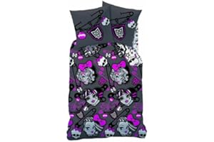 CTI Monster High Fresque Pink Grey Bettwäsche 135/200 cm