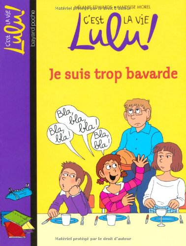 couverture de : Je suis trop bavarde