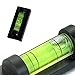 Produktbild QIND 2 Magnetverschluss Magnet Bubble Spirit Level-Professional Messen Werkzeug Normal Usage-for TV Rack Home Regal Kleiderbügel Rahmen Ware, Steckdosen Etc, Grün, 47.5mm*18.5mm*13.5mm