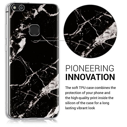 kwmobile Funda para Huawei P10 Lite - Carcasa de TPU para m vil y dise o de m rmol cl sico en Negro Blanco reviews kwmobile Funda para Huawei P10 Lite - Carcasa de TPU para m vil y dise o de m rmol cl sico en Negro Blanco