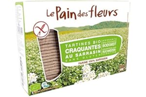 SOLNATURAL Le Pain des Fleurs Pan de flores Trigo Sarraceno Bio 300 g