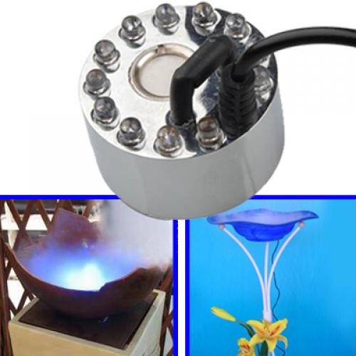 12 LED Beleuchtung Teich Brunnen Nebel Hersteller Maschine Fogger Mister - 5