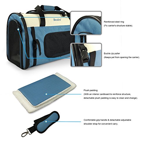 Becko-Expandable-Foldable-Pet-Carrier-Travel-Handbag-with-Padding-and-Extension