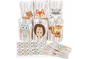 PERNA HOME 12 Bolsas para Rellenar Chuches, Bolsas Cumpleaños Infantil, Bolsas para Regalar Chuches, Regalos Comunion