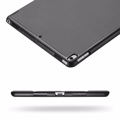 iPad Pro 10.5 2017 Hülle, EasyAcc Ultra Slim iPad Pro 10.5 Hülle Smart Cover mit Auto Sleep / Wake Up Funktion und Standfunktion für iPad Pro 10.5 2017 – Grau, Ultra Slim - 7