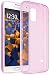 Produktbild mumbi UltraSlim Hülle für Samsung Galaxy S5 / S5 Neo Schutzhülle transparent rosa (Ultra Slim - 0.55 mm)