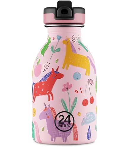 Children's Water Bottle With Straw - One Of A Kind Unicorn – Rachel Ellen Designs