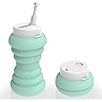 ALTON SHR20245, Non-Electric Collapsible Toilet Portable Bidet, Retractable Travel Bidet, Green, 600ML | Jet Spray for Toilet | Health Faucet