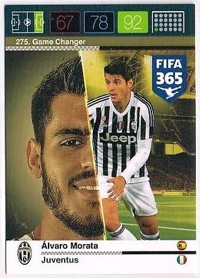 Panini Adrenalyn XL FIFA 365 Alvaro Morata Game Changer Trading Card