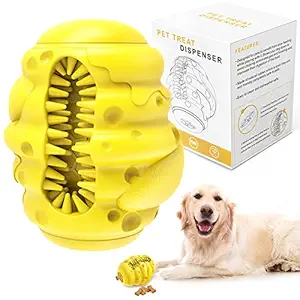 MOUWOO Dog Chew Toys for Aggressive Chewer- Durable Interactive Dog Toys for Large Dogs and Medium Dogs - Chewing, Grinding Teeth, Low Feeder, Chase Playing