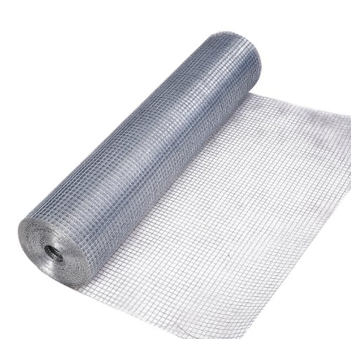 PawHut® Maschendraht Volierendraht Drahtzaun Drahtgitter Gartenzaun Rolle Masche 1m x 20m 1,3mm stark