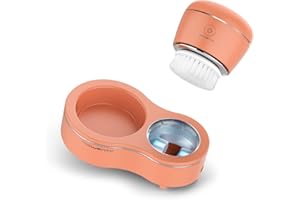 Rowenta LV4010 Spazzola Viso Anti-Imperfezioni, Riduce le Impurità, Spazzola Pulizia Viso Elettrica per Pelle Morbida e Vellutata, Routine Skincare da 1 Minuto, Rimuove il Make-Up, Spazzola in Nylon