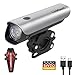 Produktbild Linkbest Fahrradbeleuchtung Set Stvzo zugelassen USB wiederaufladbare Fahrradlicht, Samsung Li-ion Akku 2600mAh, Cree LED,wasserdicht IPX-4, verstellbare Halterung Fit für alle Fahrräder