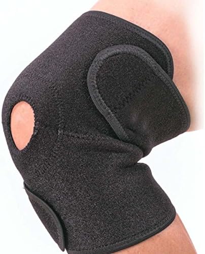 Addora Support Knee Ligament Injury Ok Cloth Bike Leggings Injury Rehabilitation Fitness Yoga Running Walking Black