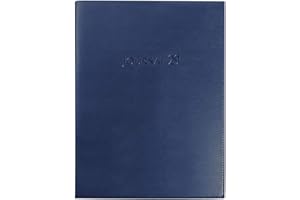 Exacompta - 29412E - Agenda de bureau Journal 29-1 Barbara - 21 x 29,7 cm - 1 jour par page - 3 à 6 utilisateurs - Janvier à décembre 2026 - Coloris aléatoire