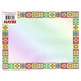 Bordüre/Computer Papier Hayes School Publishing H-VA652 Bunte Border Border-Zertifikat / Computer-Papier