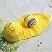 Museya Cute Snail Shaped Baby Infant Newborn Handmade Crochet Beanie Hat Clothes Baby Photograph Props (Yellow)