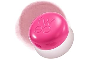 fwee Blurry Pudding Pot | Airbrushed Blush & Lip, Buildable Pigment, Long-lasting, Lightweight, Easy to Blend, Natural Soft Matte Finish - Baby (Soft Pink) | 0.17 oz