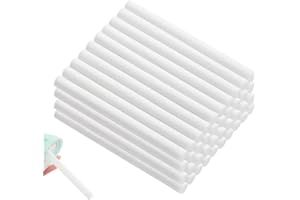 WBZOWRB 50 Piezas Filtros Humidificador, 10 * 8Cm Recarga De Filtro, Repuestos De Palos De Mechas De Filtro De Algodón, Para Mini Humidificador Portátil/Difusor De Aroma/Humidificador Pequeño