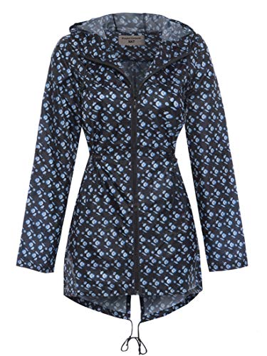 SS7 - Impermeable para Mujer de Color Marina brolly de Talla s 12/14