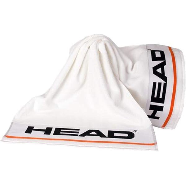 Buy Wilson WRZ540100 Sports Hand Towel (White/Red) Online at Low Prices in India