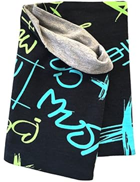 WOLLHUHN ÖKO Leichtes Halstuch, Schlauchschal, Schlupfschal, Schal 