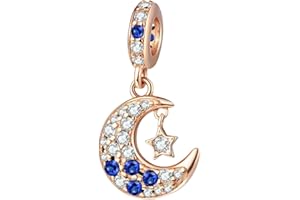 GOUWO Breloque en Argent 925 en Forme d'insecte et de Cœur Compatible Avec Les Bracelets et Colliers Pandora Pour Femme Mère Fille Anniversaire Halloween Fête Des Mères Saint-Valentin